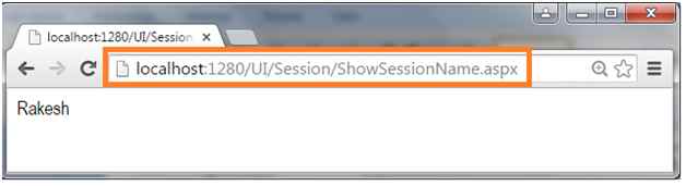 Display Session variable